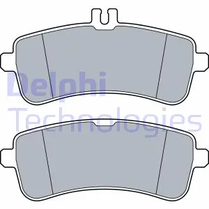 Тормозні (гальмівні) колодки Delphi LP3542