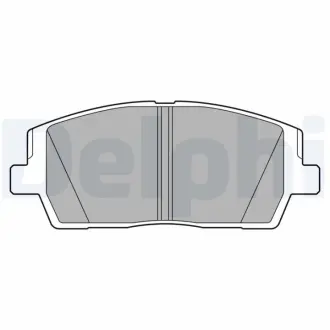Тормозні (гальмівні) колодки Delphi LP3552
