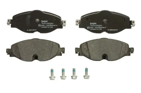Тормозные колодки delphi LP3584