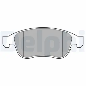 Тормозні (гальмівні) колодки Delphi LP3588
