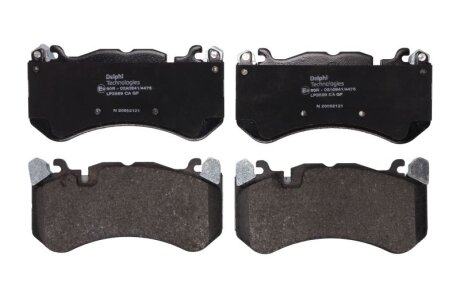 Тормозні (гальмівні) колодки delphi LP3589