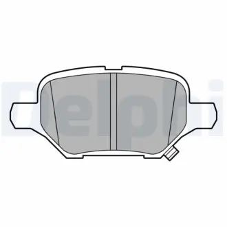 Тормозные колодки delphi LP3611