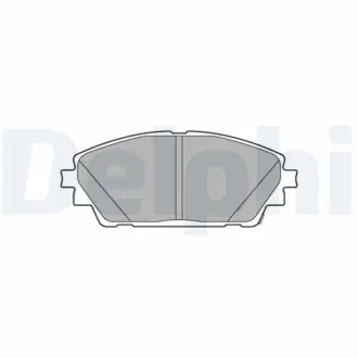 Тормозні (гальмівні) колодки Delphi LP3632