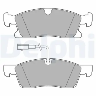 Тормозные колодки delphi LP3634