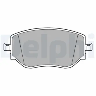 Тормозні (гальмівні) колодки Delphi LP3644