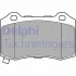 Тормозные колодки delphi LP3676