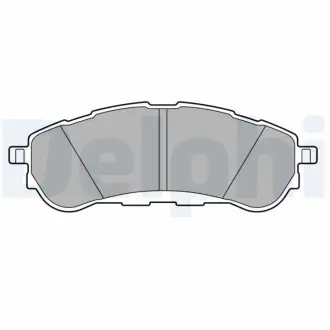 Тормозні (гальмівні) колодки Delphi LP3707