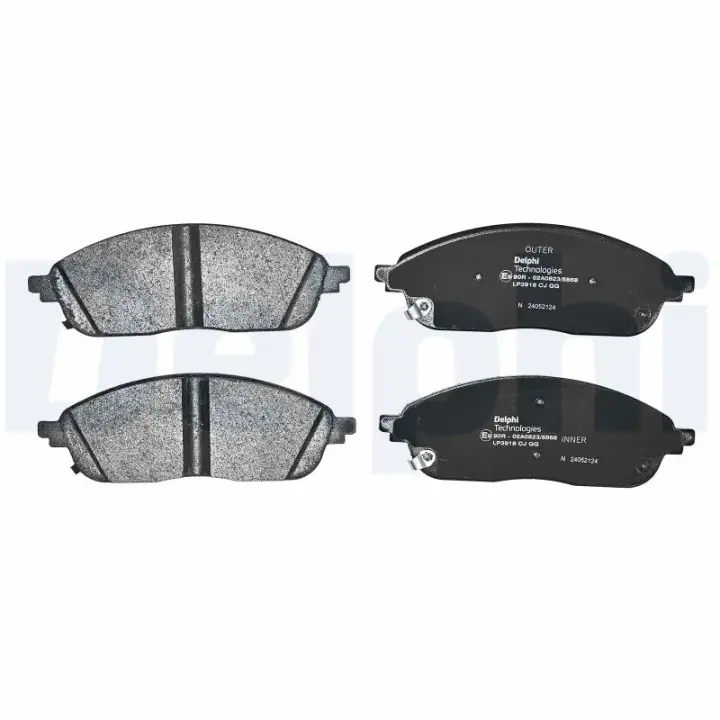 Тормозные колодки delphi LP3918