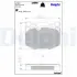 Тормозные колодки delphi LP3923