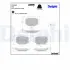 Тормозные колодки delphi LP3940