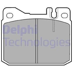 Тормозні (гальмівні) колодки delphi LP427