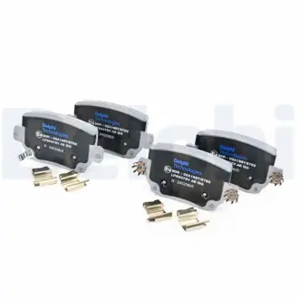 Тормозні (гальмівні) колодки delphi LP5037EV