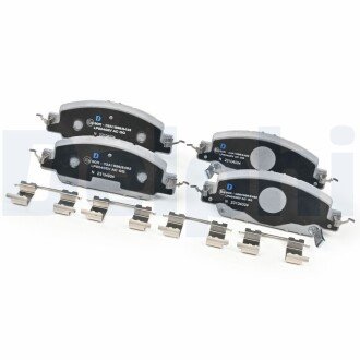 Тормозні (гальмівні) колодки delphi LP5040EV