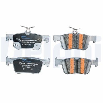 Тормозные колодки delphi LP5041EV