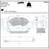 Тормозные колодки delphi LP5047EV