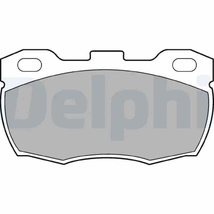 Тормозные колодки delphi LP506