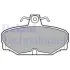 Тормозные колодки delphi LP507