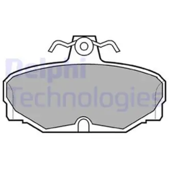 Тормозные колодки delphi LP507