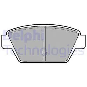 Тормозные колодки delphi LP533