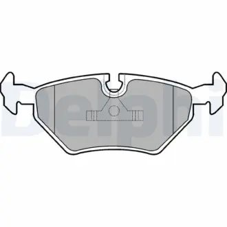 Тормозні (гальмівні) колодки Delphi LP555