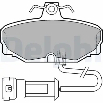 Тормозные колодки delphi LP557