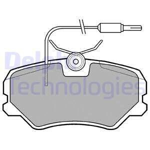 Тормозные колодки delphi LP564 на Пежо 405