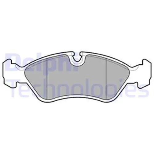 Тормозные колодки delphi LP585