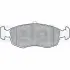 Тормозные колодки delphi LP587