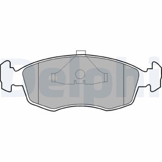 Тормозные колодки delphi LP587