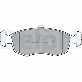 Тормозные колодки delphi LP587