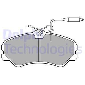 Тормозные колодки delphi LP594