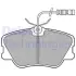 Тормозные колодки delphi LP608