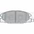 Тормозные колодки delphi LP629