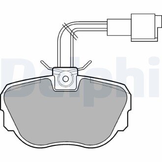 Тормозные колодки delphi LP647 на Бмв Е30