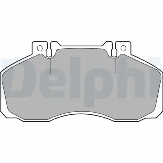 Тормозні (гальмівні) колодки Delphi LP662