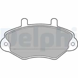 Тормозные колодки delphi LP767