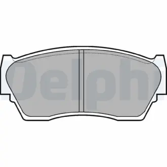 Тормозні (гальмівні) колодки Delphi LP783