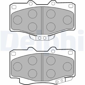 Тормозные колодки delphi LP854 на Бмв E38