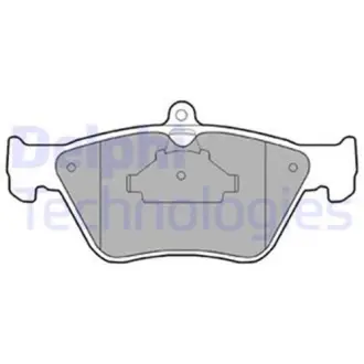 Тормозные колодки delphi LP873
