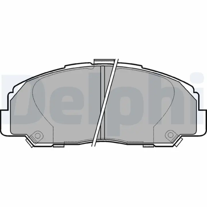 Тормозные колодки delphi LP944