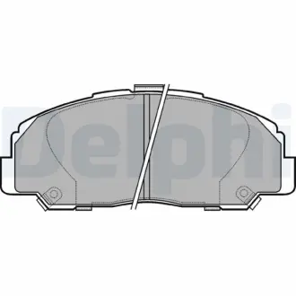 Тормозные колодки delphi LP944