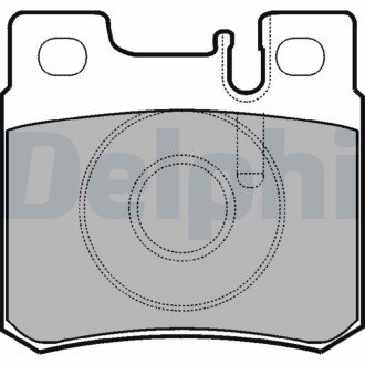 Тормозные колодки delphi LP946 на Мерседес W124