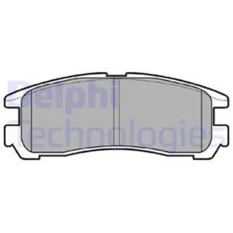 Тормозні (гальмівні) колодки Delphi LP955