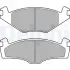 Тормозные колодки delphi LP979