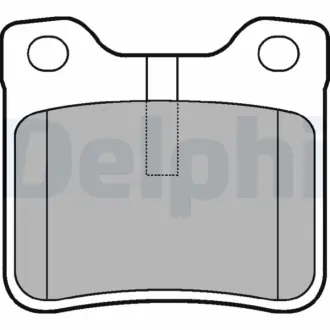 Тормозные колодки delphi LP991