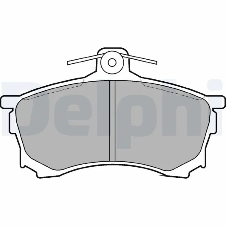 Тормозные колодки delphi LP992
