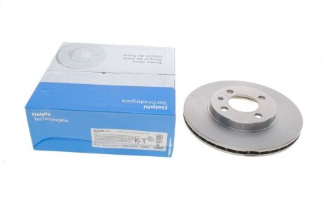 Вентилируемый тормозной диск delphi BG2455