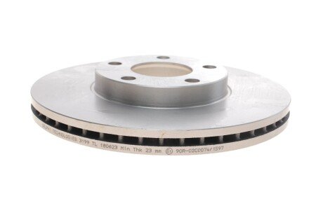 Вентилируемый тормозной диск delphi BG3199