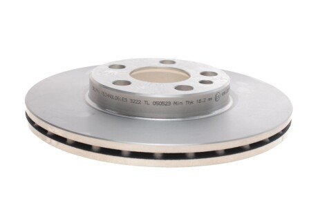 Вентильований гальмівний диск delphi BG3222