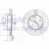 Вентилируемый тормозной диск delphi BG3755C